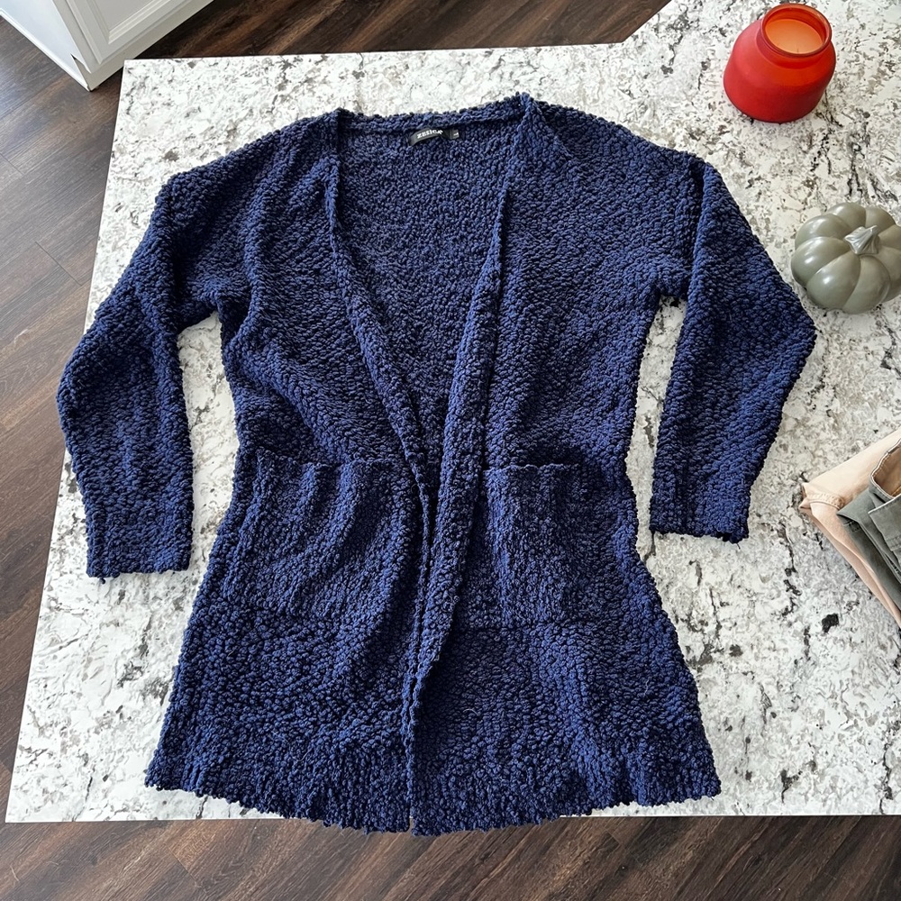 Cobalt Popcorn Sweater